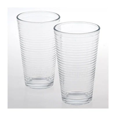 Hot Manufacturer Supplied Promotional Clear Cheap Drinking Cup Custom Logo Beer Pint Glass