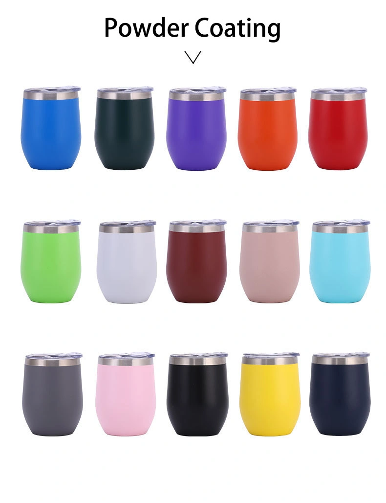 Hot Selling 12oz Stainless Steel Coffee Mug Travel Wine Tumbler in Stock