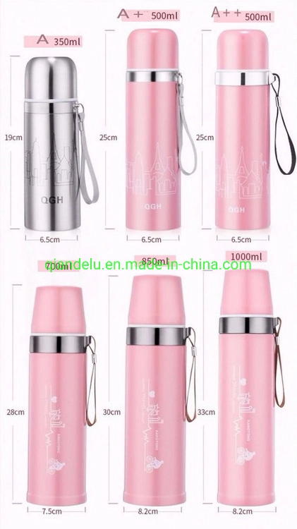 350ml 12.5oz 500ml 18oz 800ml 28oz 1000ml 35oz Double Walled Stainless Steel Vacuum Insulated Thermal Mug Hydro Hot Water Flask Therm-OS Bottle with Flex Lid