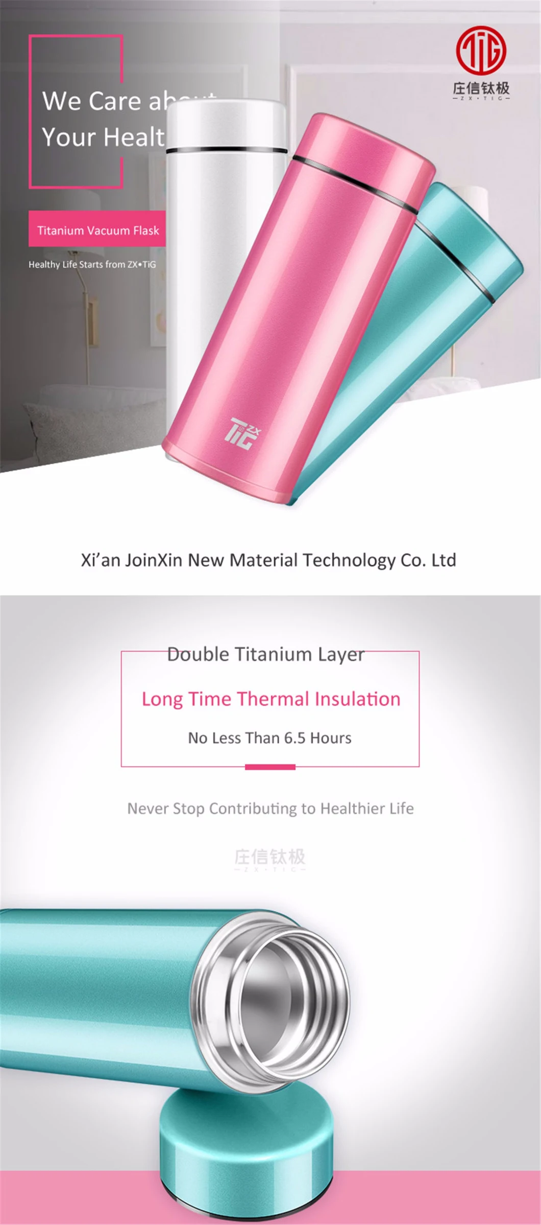China Custom Thermos Vacuum Hydro Gift Flask for Promotion
