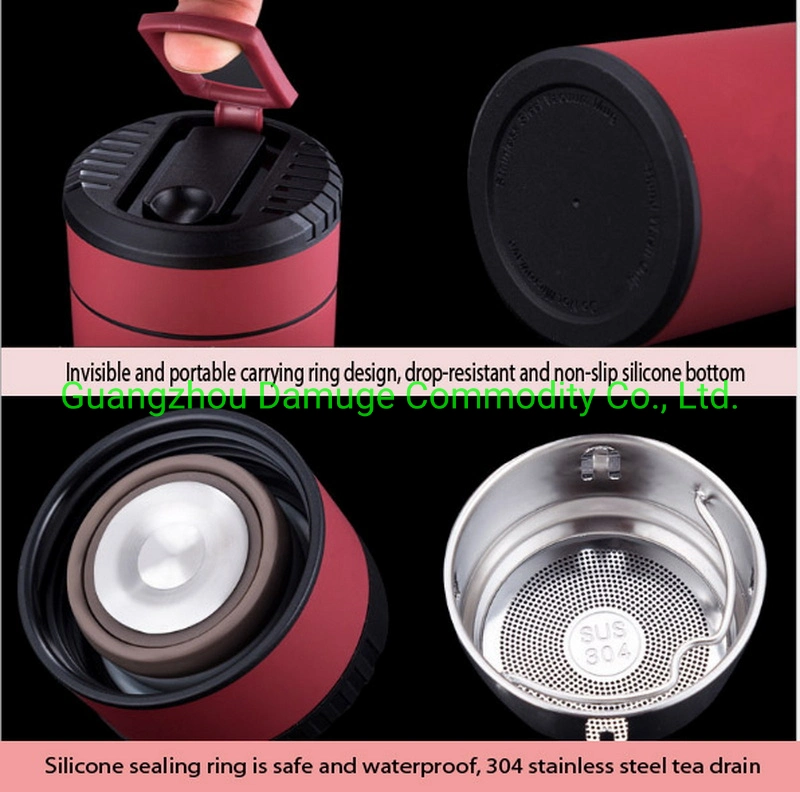 Customizable 500ml 1L Small Skinny Shape Thermal Bottle Hydro Flask Coffee Pot Quality Water Flask Insulated Vacuum